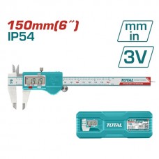 TOTAL ΠΑΧΥΜΕΤΡΟ ΙΝΟΧ ΨΗΦΙΑΚΟ 150mm TMT321506 TOTAL ΠΑΧΥΜΕΤΡΟ ΙΝΟΧ ΨΗΦΙΑΚΟ 150mm TMT321506